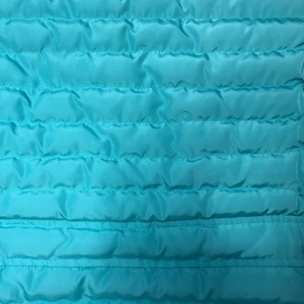 LOFT Puffer Vest Aqua Medium Medium